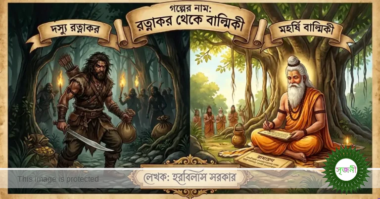 রত্নাকর থেকে বাল্মিকী
